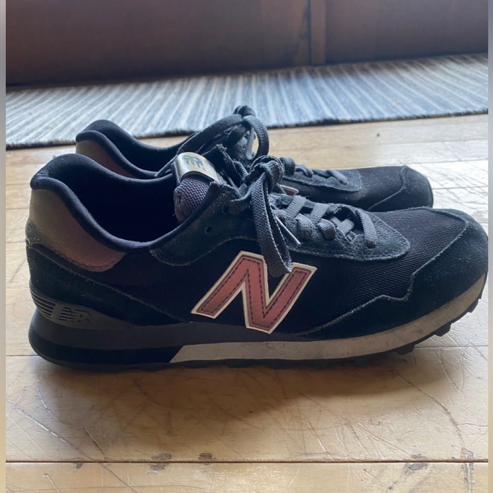 New Balance 515 Sneakers Black/Purple WL515CSD Women's Size 9.5